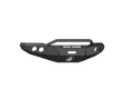 A rugged, modern Stealth Front Winch Bumper in texture black for 1999-2004 Ford F-250 features an angular design with a pre-runner guard, round cutouts, and fits Warn M12000 & Smittybilt XRC winches—perfect for off-road use.