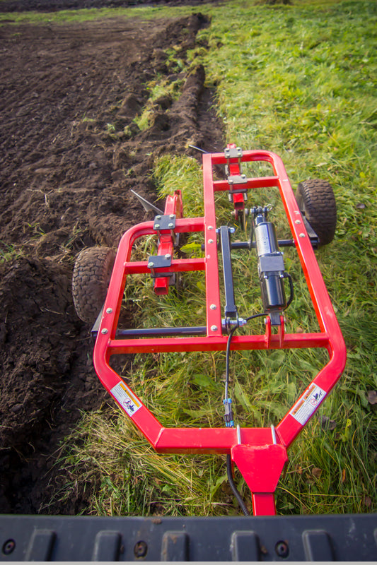 Universal Utv/Atv Two-Bottom Plow W/ Mini Motion Package: Heavy Duty Commercial Grade