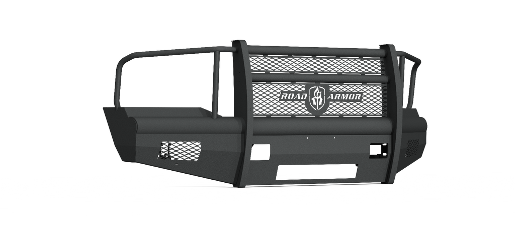 1999-2007 Ford F250 Vaquero Front Non-Winch Bumper Full Guard - Texture Black