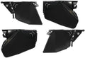 Pro Armor Half Doors Black 2014-20 Polaris Rzr Xp 4 1000/Turbo