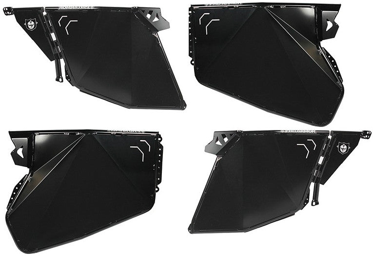 Pro Armor Half Doors Black 2014-20 Polaris Rzr Xp 4 1000/Turbo