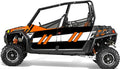 Trail Armor Genx Four Door Graphics Kit - 2014 Rzr 4 900 Eps Orange Madness Le