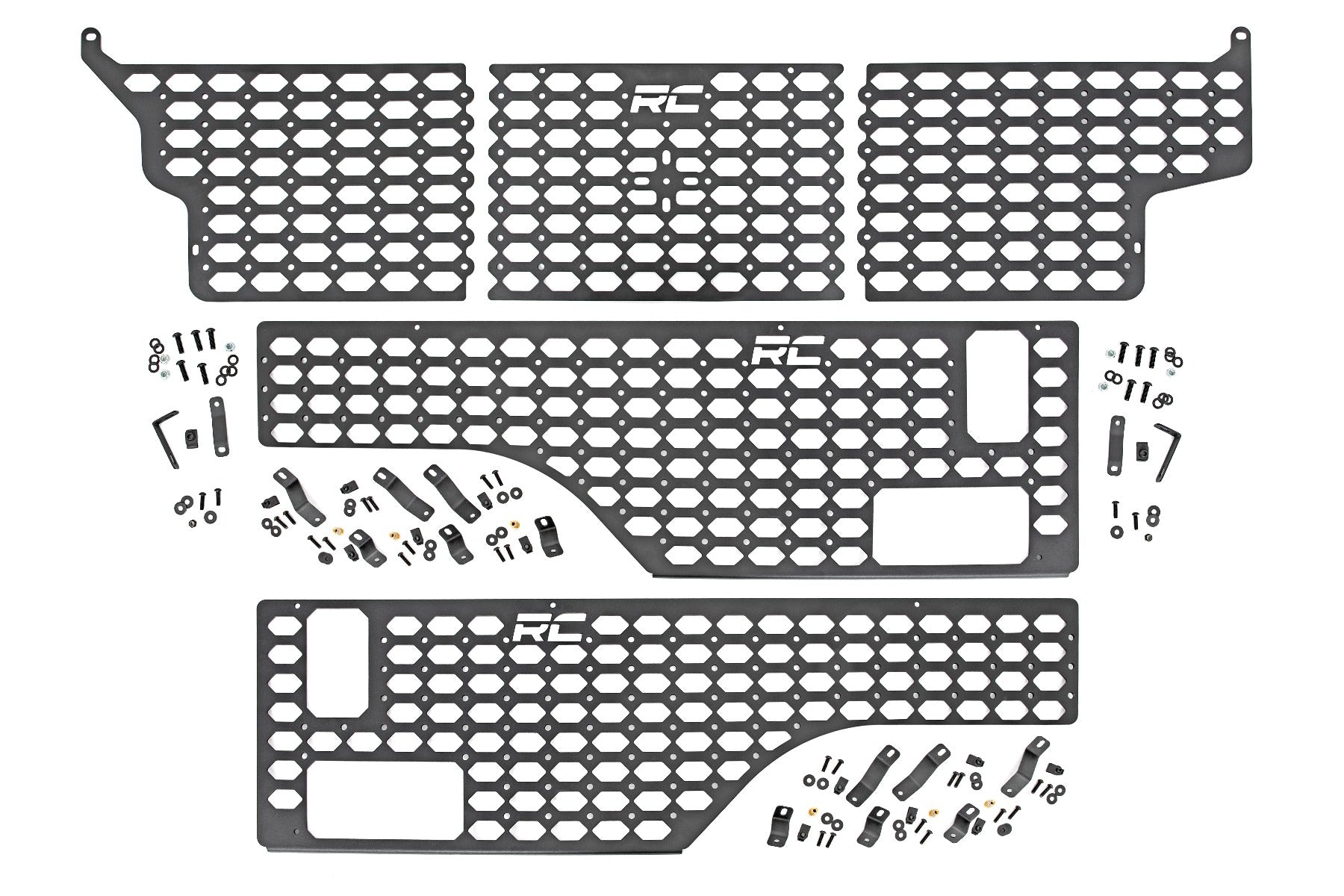 Rough Country Molle Panel Kit | Combo | Bed | Jeep Gladiator JT 4WD (2020-2022)