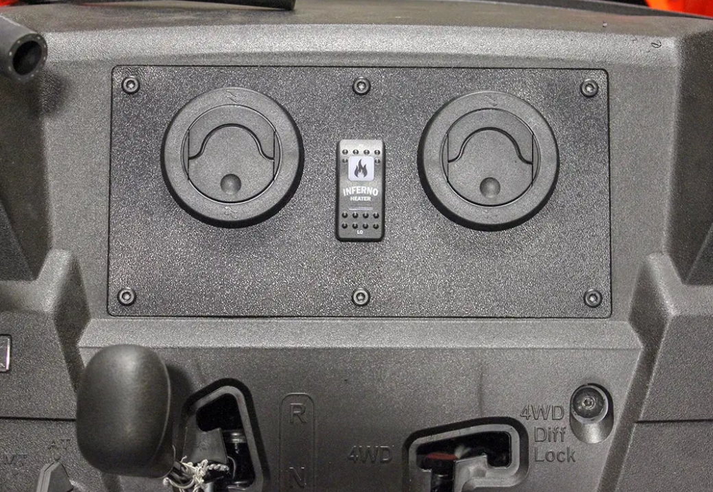Inferno Cab Heater Kit With Defrost - 2014-Current Honda Pioneer 700