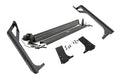 Rough Country LED Light | Windshield Mount | 50" Black Dual Row | Jeep Wrangler TJ (97-06)