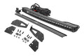 Rough Country LED Light | Grille Mount | 30" Black Single Row | White DRL | Ford Raptor (17-20)