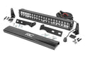 Rough Country LED Light | Bumper Mount | 20" Black Dual Row | Jeep Grand Cherokee WK2 (11-20)