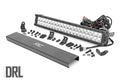 Rough Country Chrome Series LED Light | 20 Inch | Dual Row | White DRL