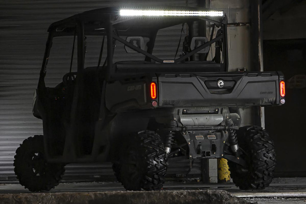 Rough Country LED Light | Cab Mount | 50" Black Dual Row