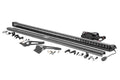 Rough Country LED Light | Windhshield | 50" Blk Single Row | Can-Am Defender (16-22)