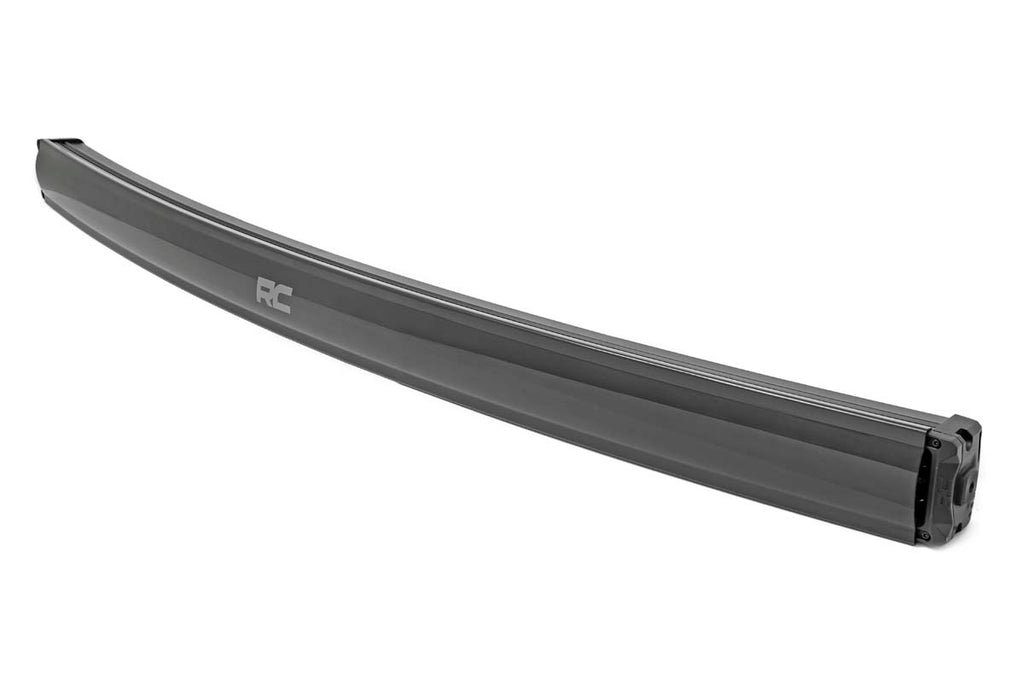 Rough Country Black Series LED | 50 Inch Light| Curved Dual Row | White DRL