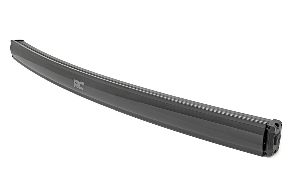 Rough Country Black Series LED | 54 Inch Light| Curved Dual Row | White DRL