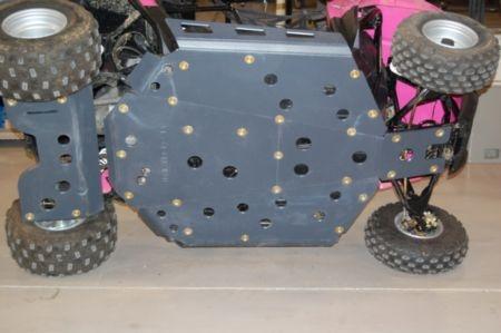 Trail Armor Polaris Rzr170 Full Skids With Integrated Side Nerfs And Rear Swing Arm Skid