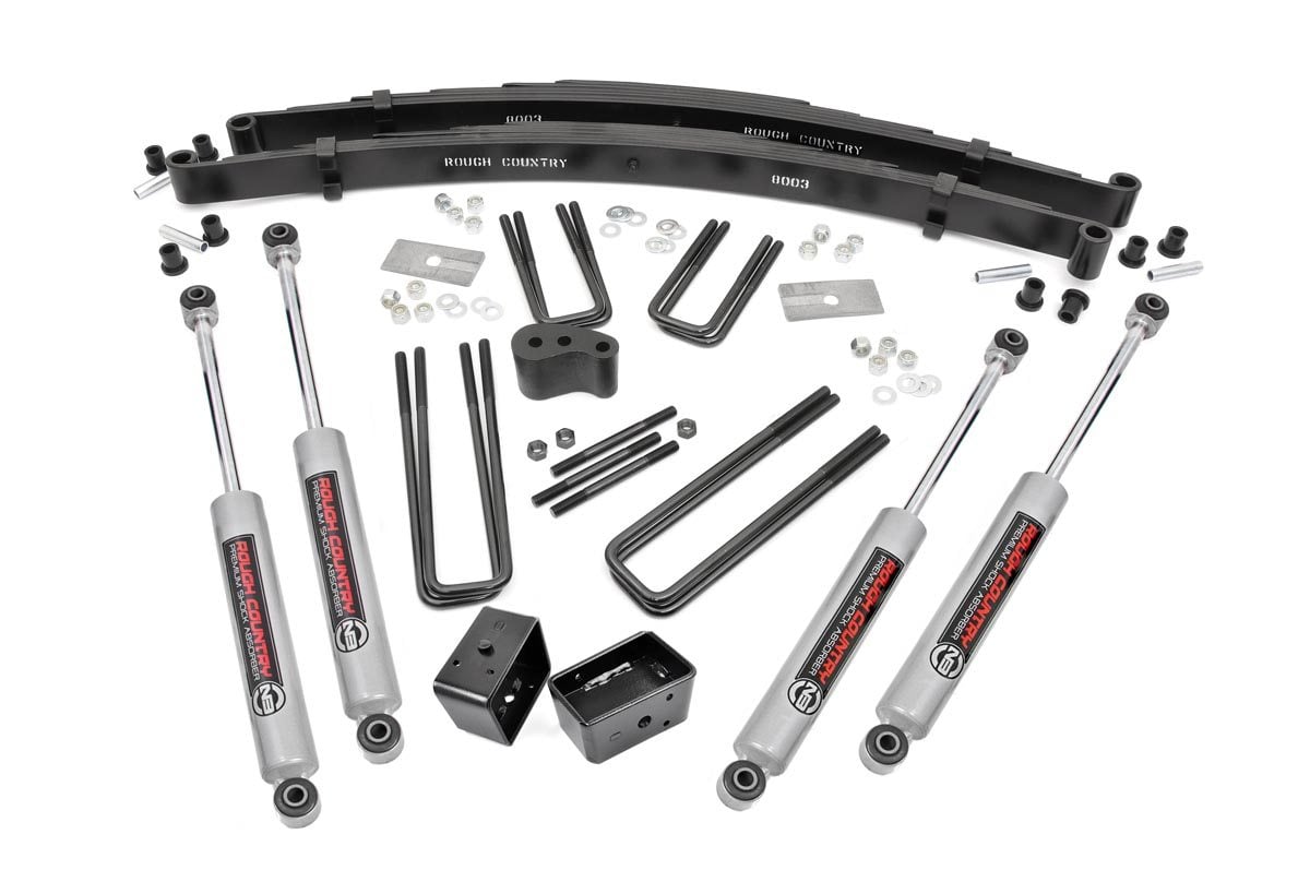 4 Inch Lift Kit | Rear Blocks | Dodge W200 Truck/W300 Truck 4WD (1978-1980)