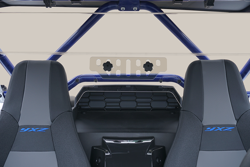 Yamaha Yxz 2019 Rear Shield-Tinted-Gp (W/Slots To Fit Oem Gyt Harness) 2019+
