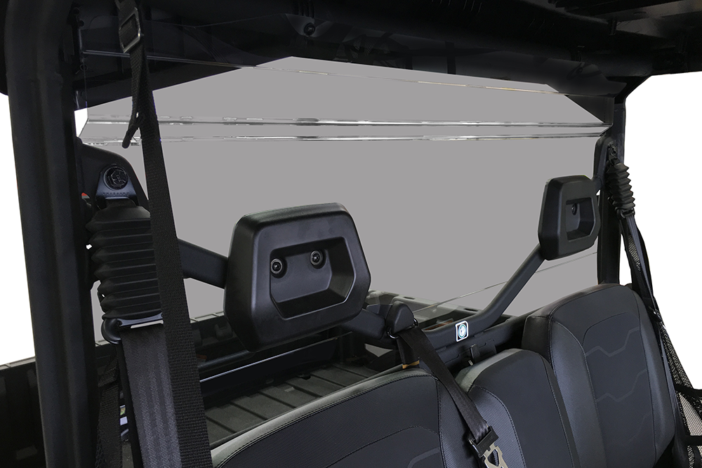 Can Am Defender Rear Windshield-Gp (New Style W/Notch)-Tinted 2016+