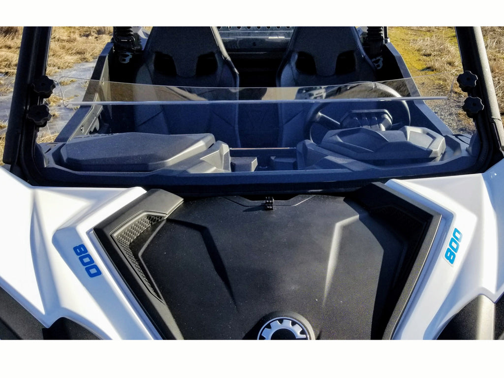 Can Am Maverick Trail Short Windshield Hard Coated Scratch Resistant 2018+