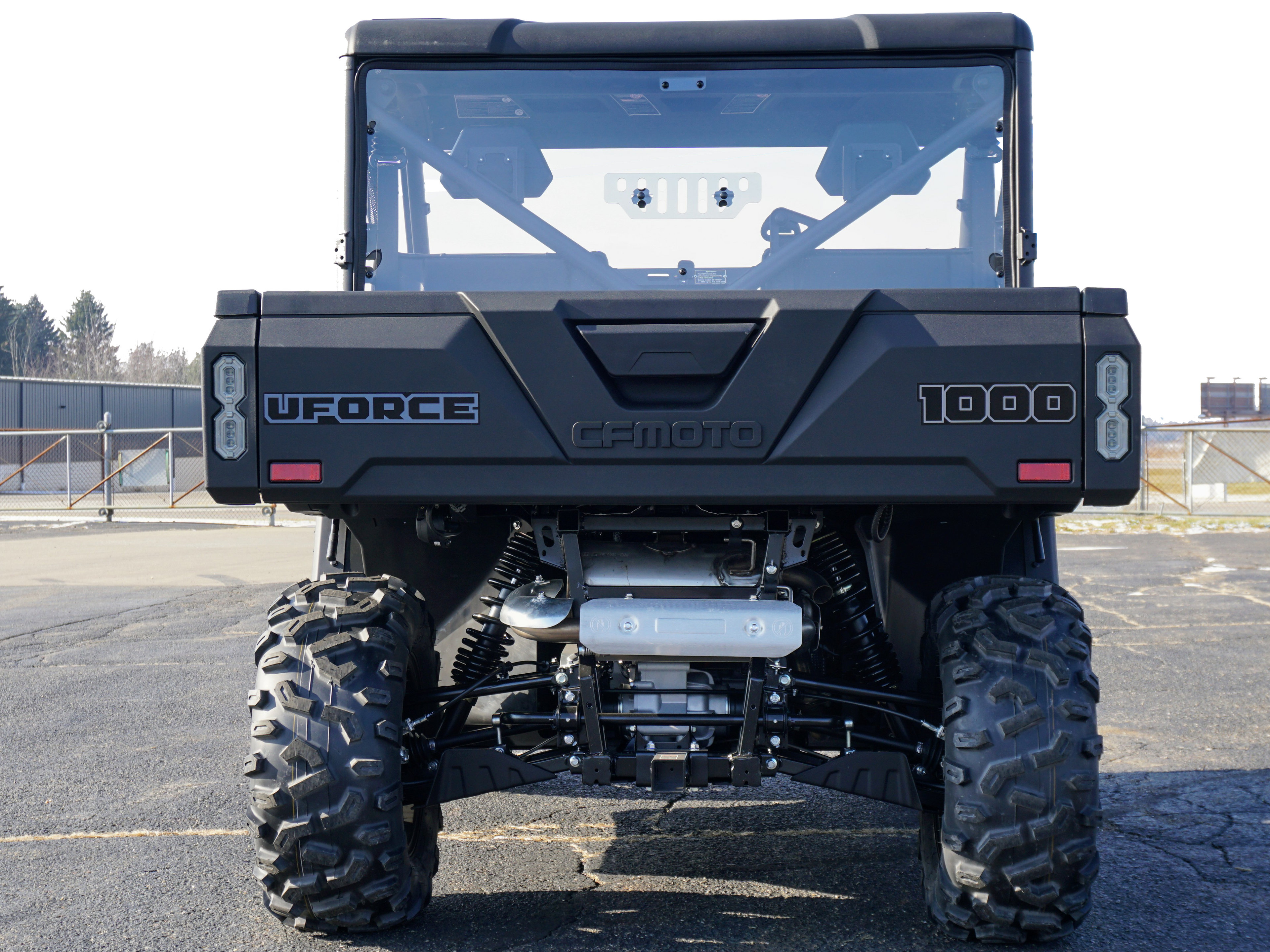 Cf Moto U-Force 1000 Rear Windshield-Tinted-Gp 2019+