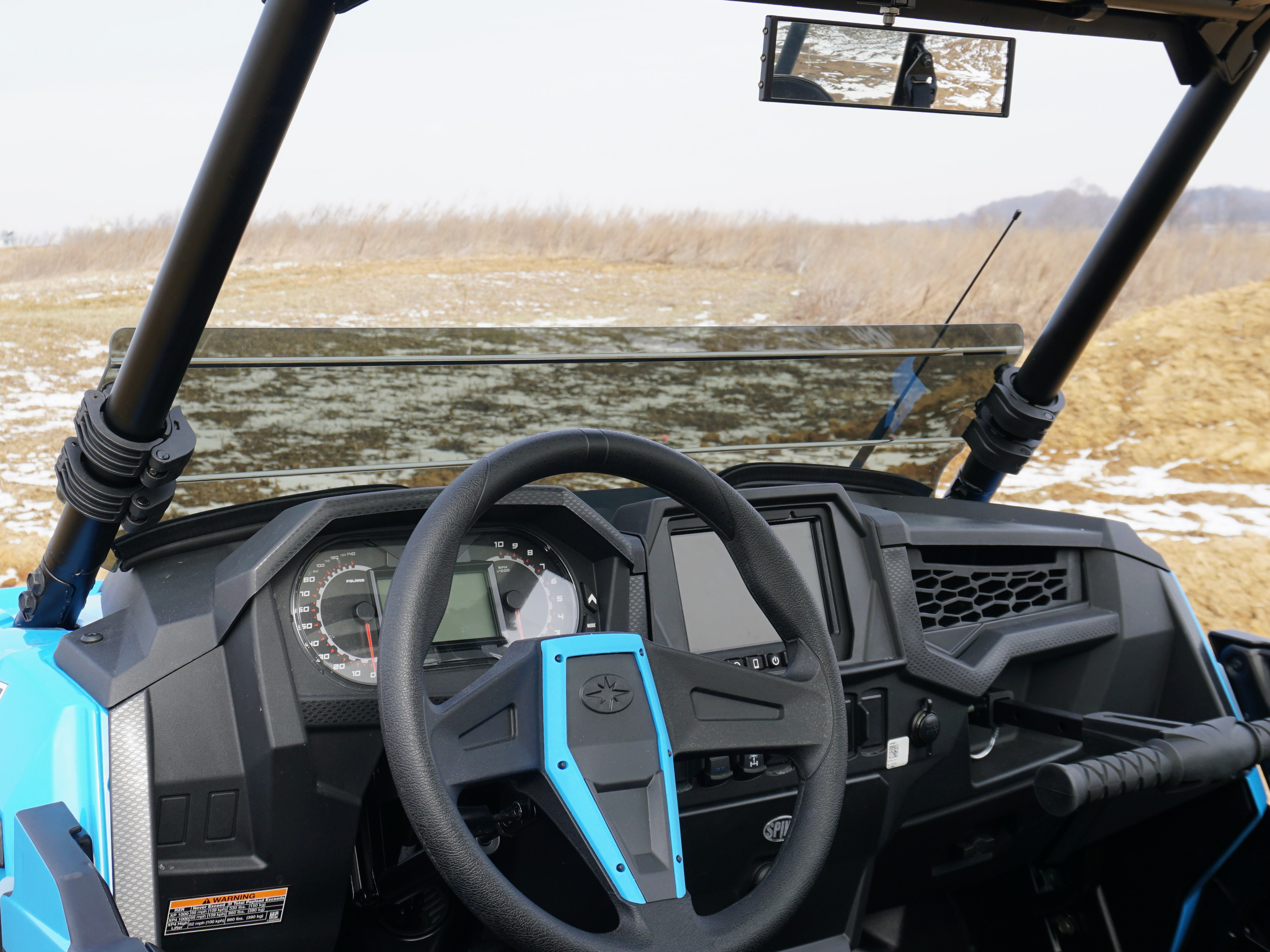 Polaris Rzr Turbo-S And 2019 Xp1000 Short Windshield-Tinted-Gp  2019+ Xp1000