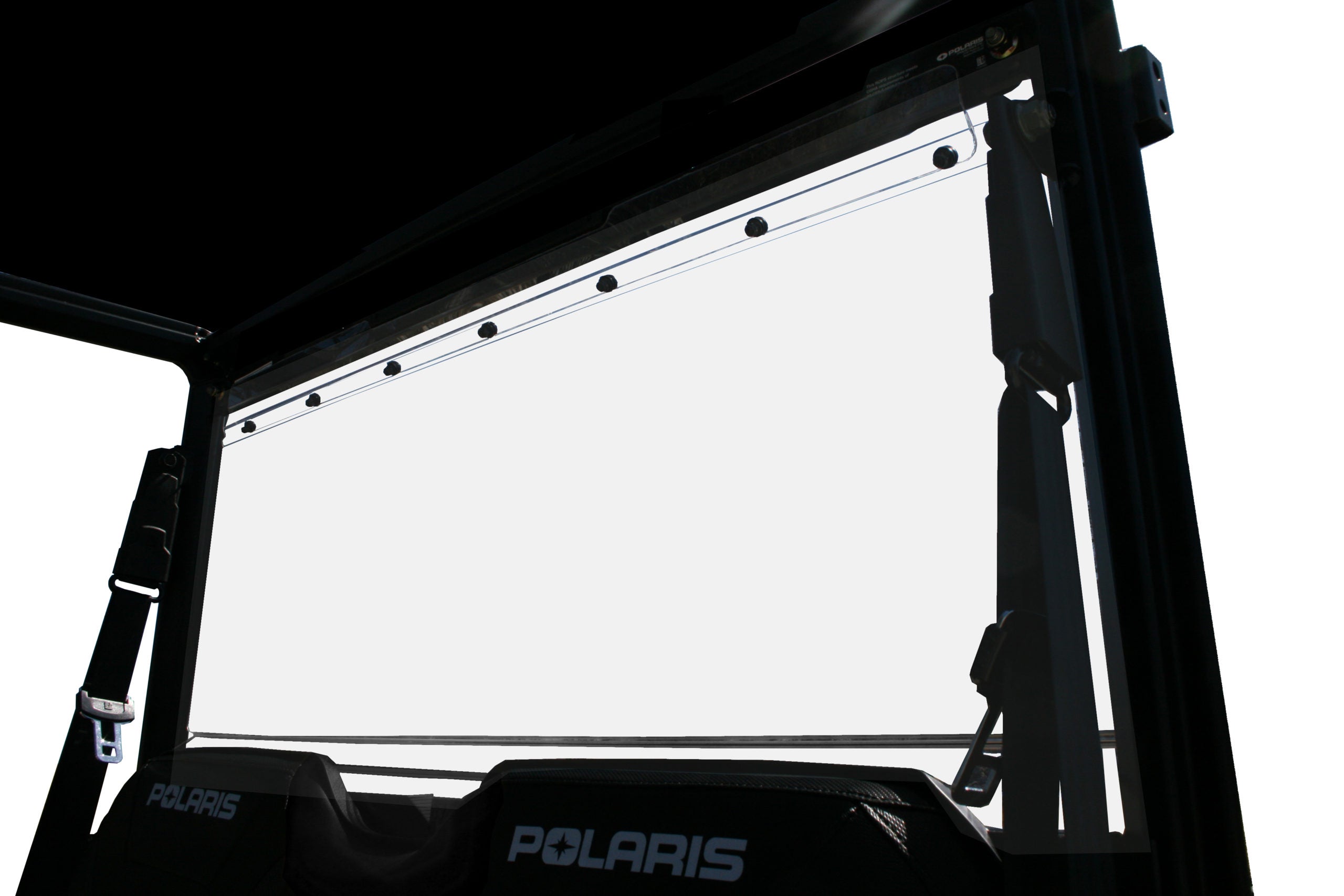 Polaris Ranger Midsize (Profile Tubing) Rear Window Gp (2015+)-Gp 2015+ With Profile Tubing