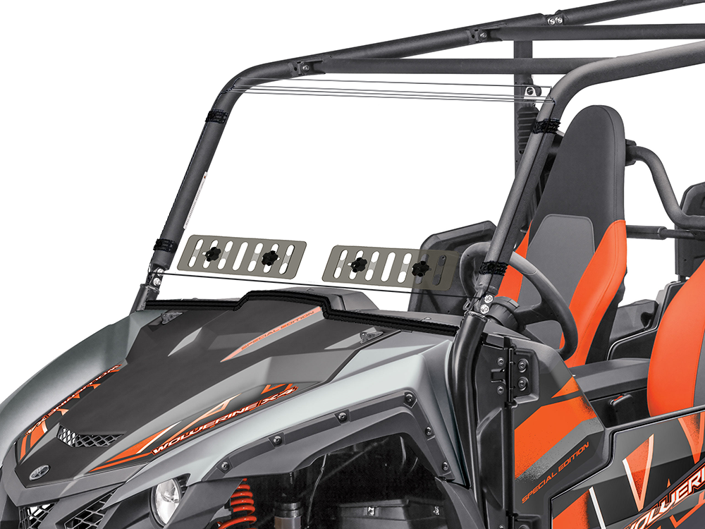 Wolverine X-4 2015-2020 / Wolverine X-2 850 2019-2020 Dual Vented Scratch Resistant Windshield