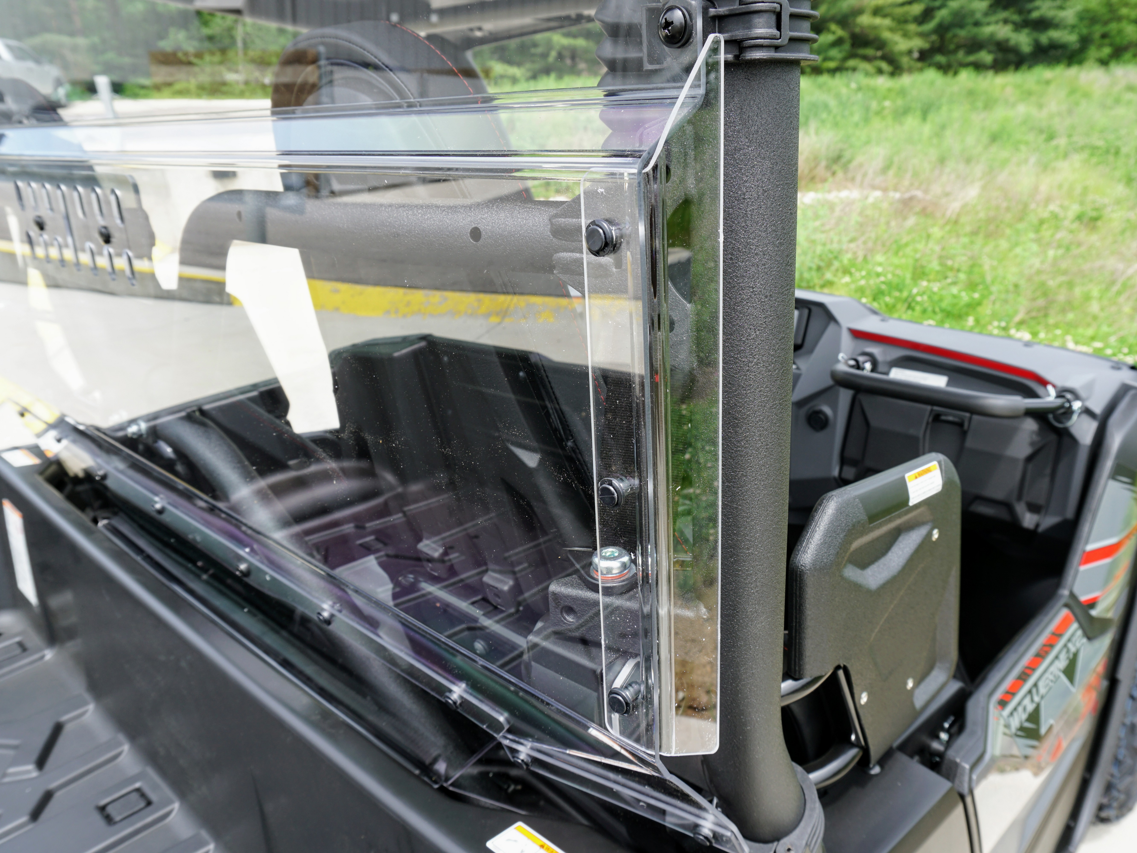 Yamaha Wolverine X-2 Rear Windshield-Vented-Gp Yamaha Wolverine X-2 (2019-20)