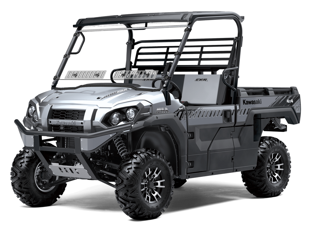 Kawasaki Mule Pro-Fxr Full Scratch Resistant Windshield W/Dual Vents 2017+