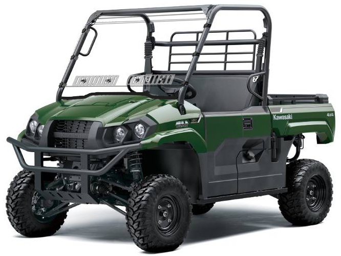 Kawasaki Mule Pro Mx Dual Vented Windshield 2018+