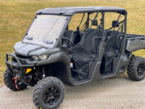 Can-Am Defender Comfort Flow Venting Windshield W/Hard Coat
