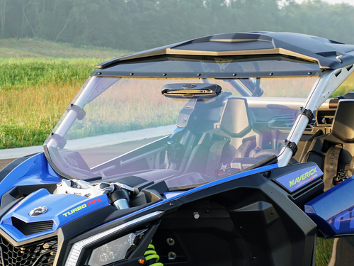 Can Am Maverick X-3 Windshield With Multi- Vents Hard Coat Scratch Resistant 2017+