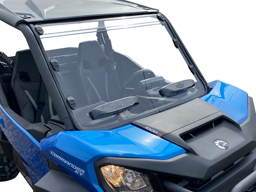 Can Am Maverick Trail Windshield W/Dual Vents Hard Coated Scratch Resistant 2018+