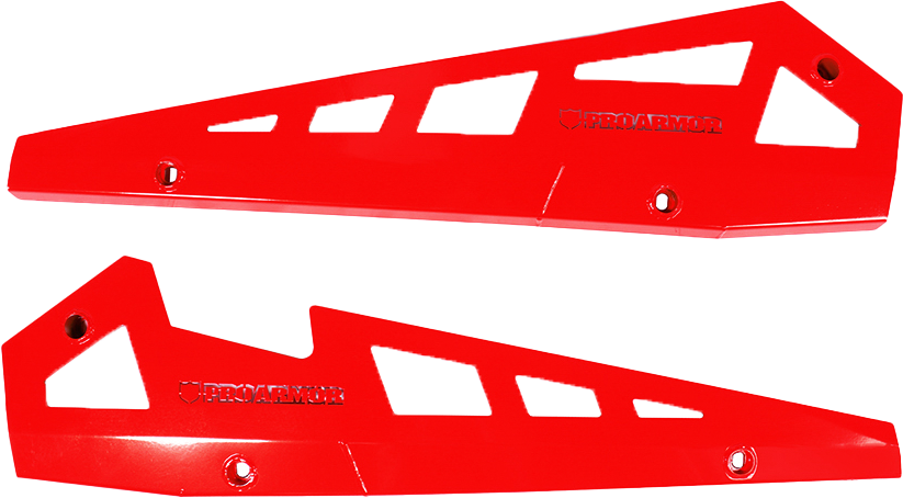 Pro Armor Rock Sliders Red 2014-20 Polaris Rzr 900/Xp 900/ Xp 1000