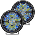 Rigid 360-Series 6In Drive Blue Back Light/2
