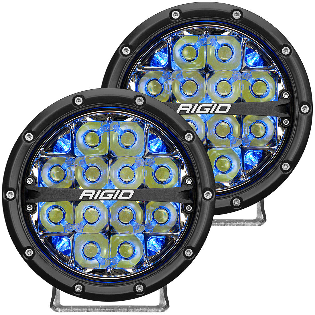 Rigid 360-Series 6In Drive Blue Back Light/2