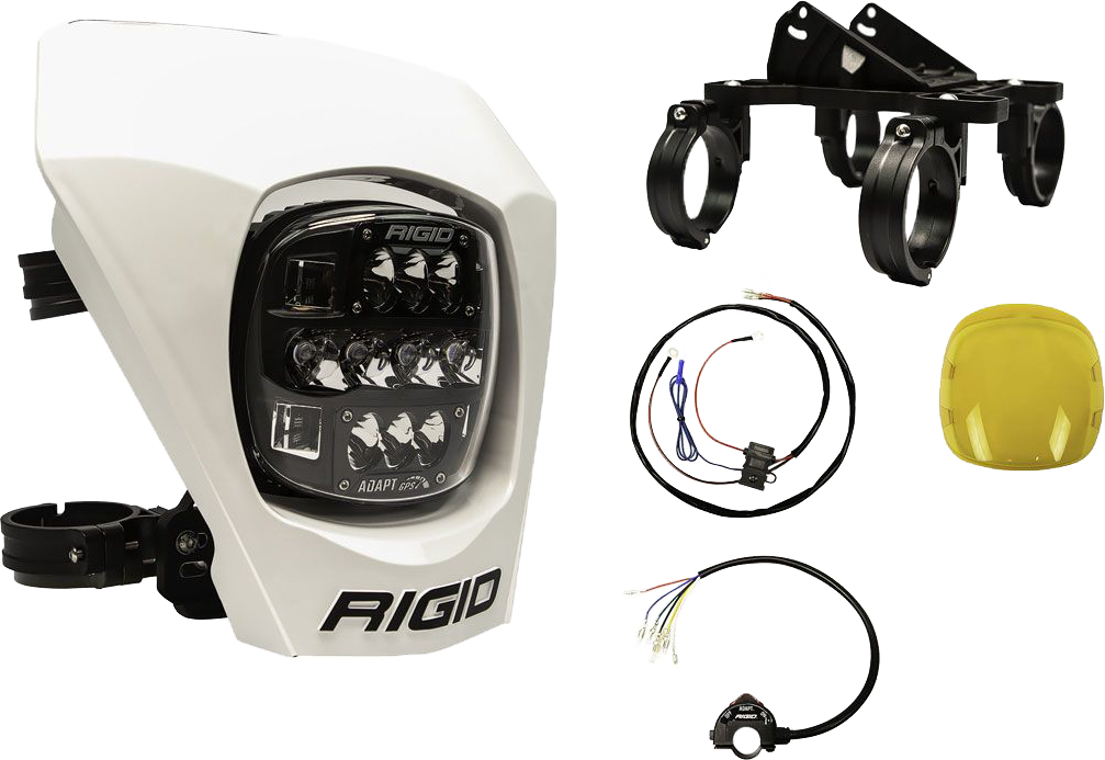 Rigid Adapt Xe Extreme Led Enduro Led Moto Kit White