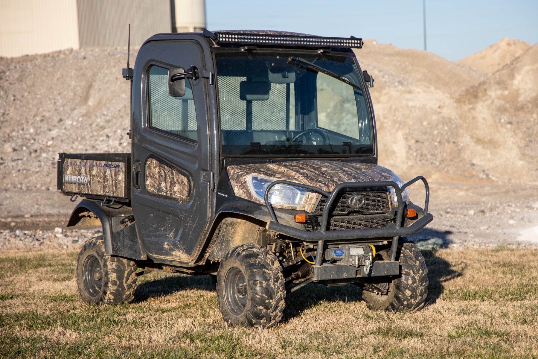 Rough Country LED Light Kit | 50in | Dual Row | Black Series | Kubota RTV-X1100/RTV-X900 (14-20)