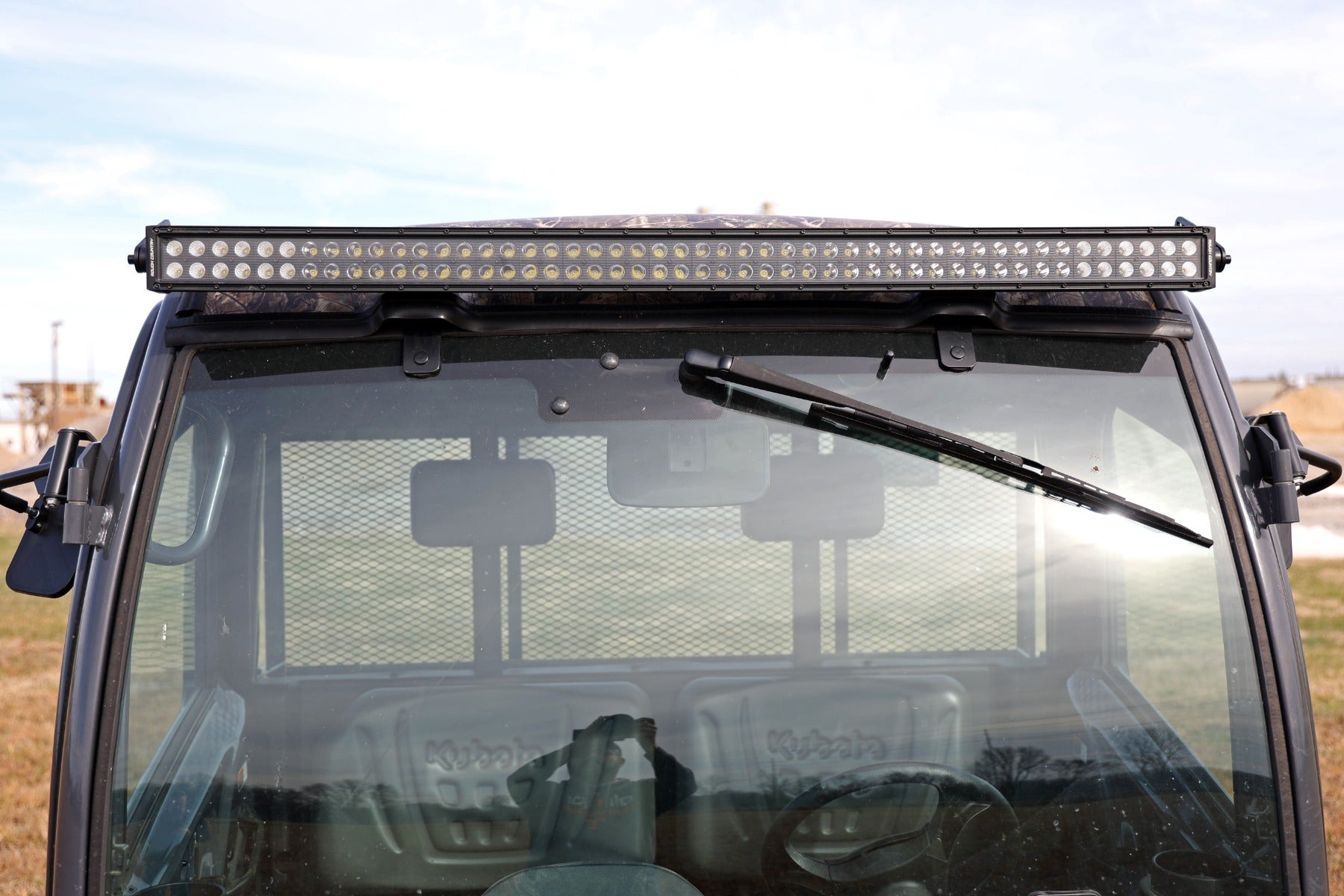 Rough Country LED Light Kit | 50in | Dual Row | Black Series | Kubota RTV-X1100/RTV-X900 (14-20)