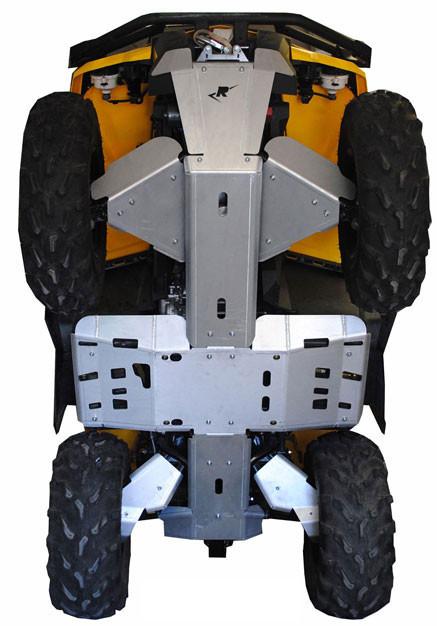 8 - Piece Can - Am Outlander Complete Aluminum Skid Plate Set - Offroad Armor