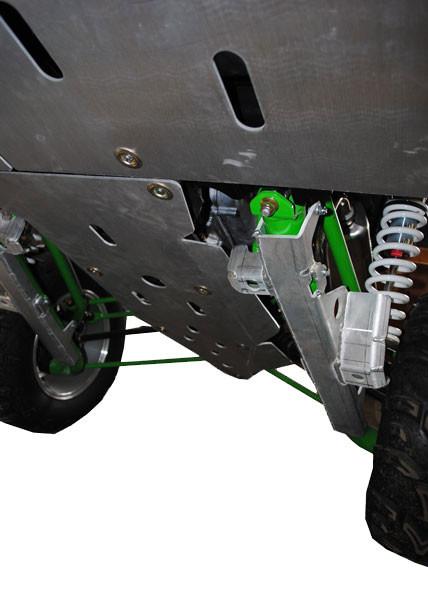 8 - Piece Complete Aluminum Skid Plate Set, Arctic Cat Wildcat 2013 - 2016 - Offroad Armor