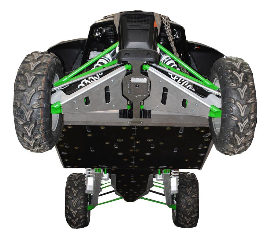 8 - Piece Complete Aluminum Skid Plate Set, Arctic Cat Wildcat 2013 - 2016 - Offroad Armor