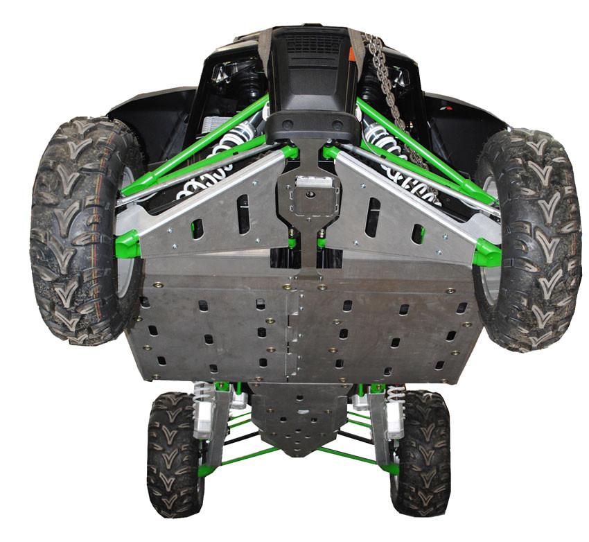 8 - Piece Complete Aluminum Skid Plate Set, Arctic Cat Wildcat 2013 - 2016 - Offroad Armor