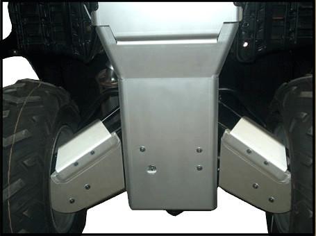 8 - Piece Complete Aluminum Skid Plate Set, Yamaha Grizzly 660 (2002 - 2008) - Offroad Armor