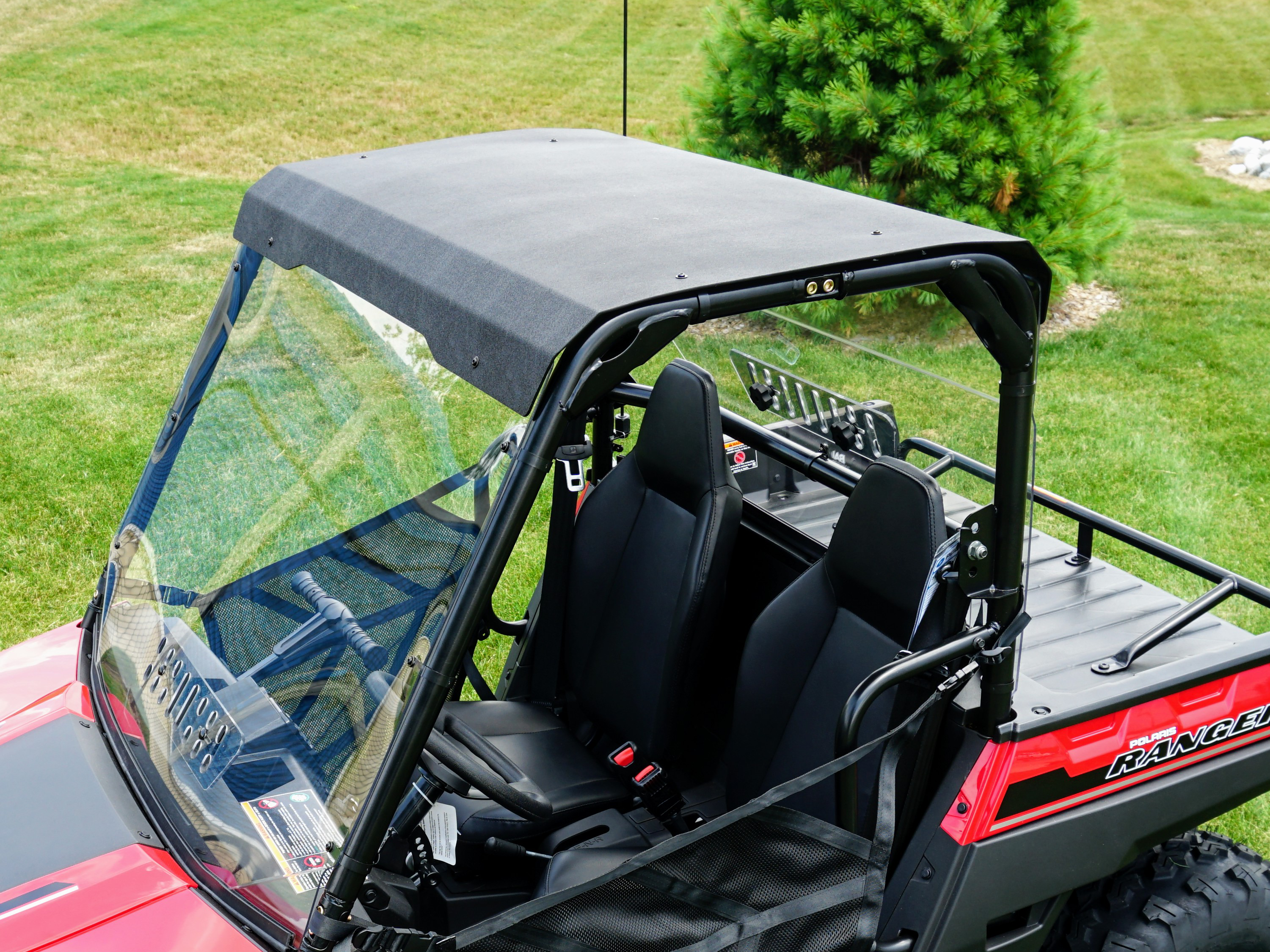 Polaris Youth Ranger 150 Hard Coated Scratch Resistant Windshield / Roof / Rear Shield  Combo 2018+