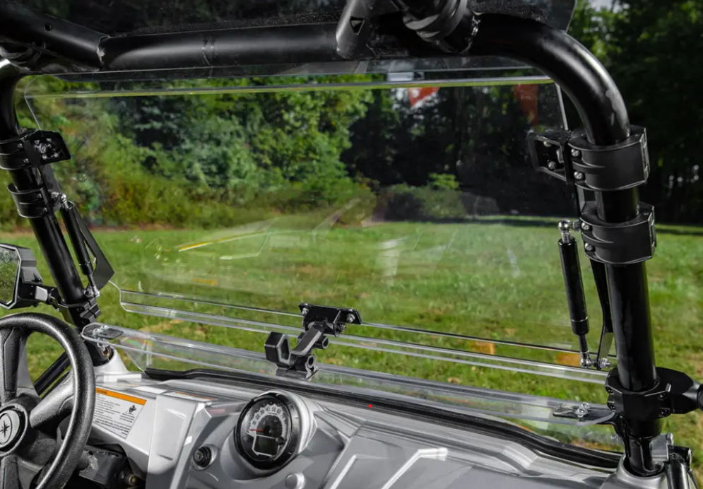 Polaris Rzr Scratch Resistant Flip Windshield