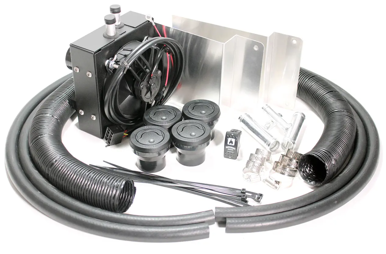 Inferno Cab Heater Kit With Defrost - 2014-Current Kawasaki Teryx Teryx4 800