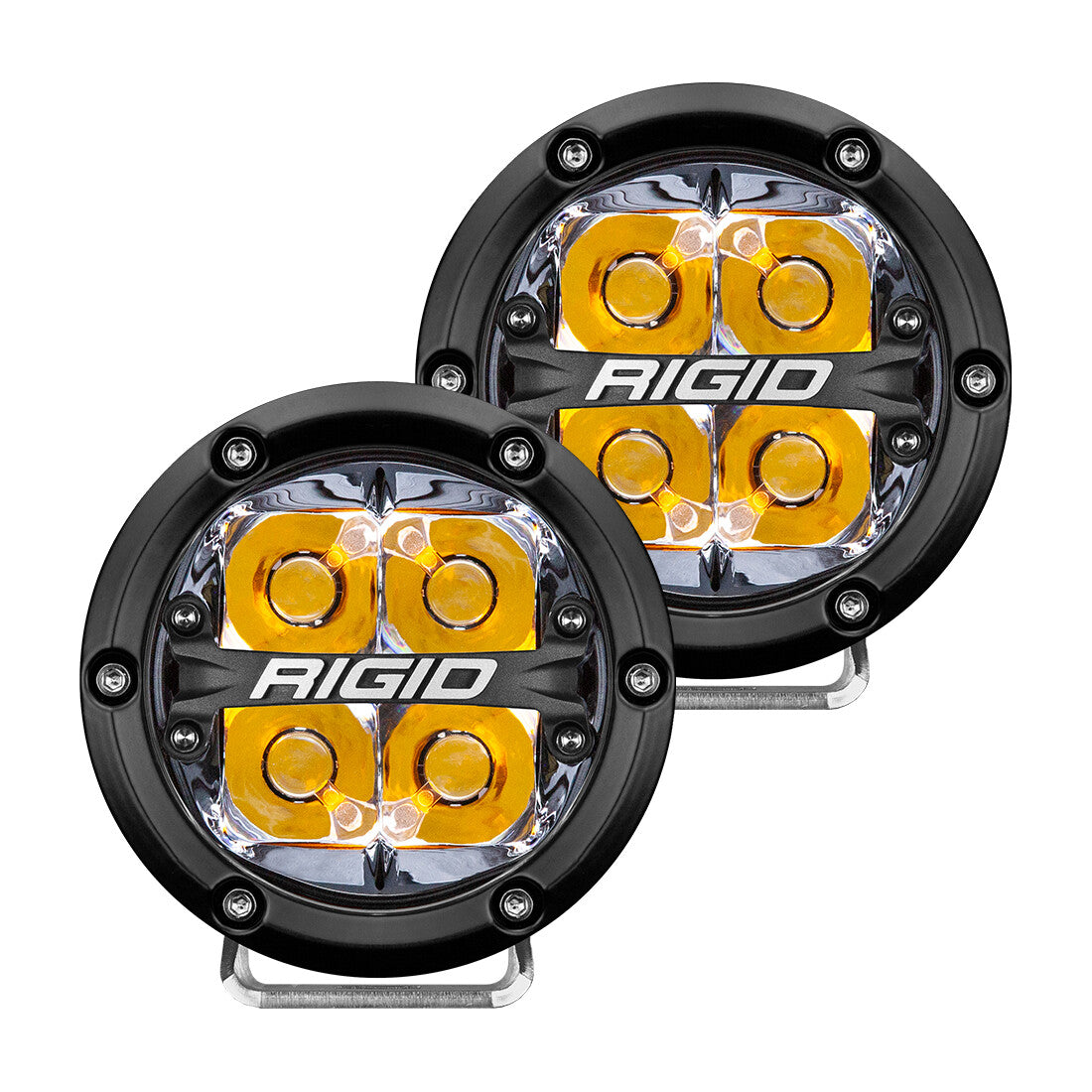 Rigid 360-Series 4In Spot Amber Back Light/2