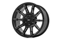 Rough Country 83 Series Wheel | One-Piece | Gloss Black | 17x9 | 6x135 | +0mm