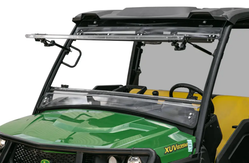 John Deere Gator XUV 835/865 Scratch-Resistant Flip Up Windshield
