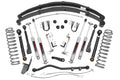 4.5 Inch Lift Kit | RR Springs | X-Series | Jeep Cherokee XJ (84-01)