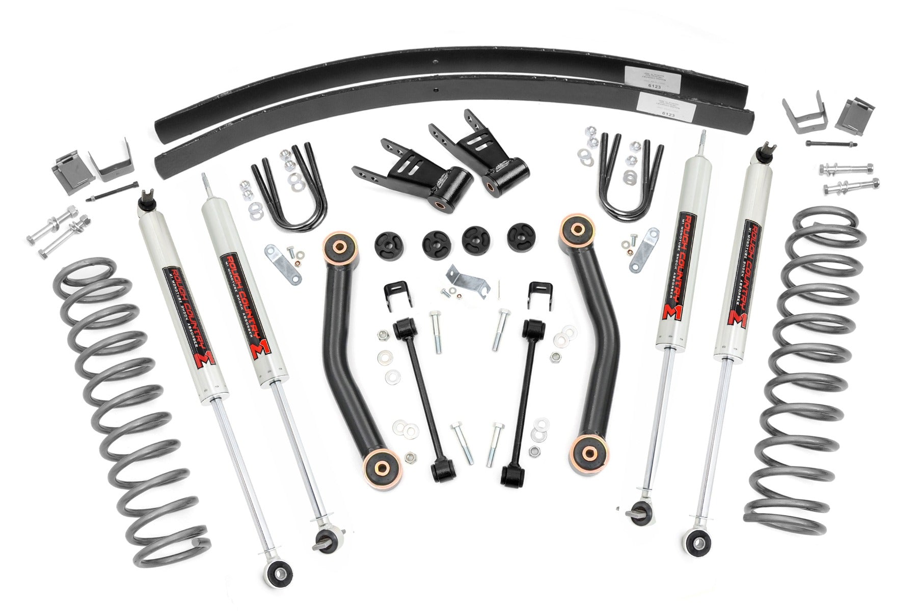 4.5 Inch Lift Kit | M1 | Rear AAL | Jeep Cherokee XJ 2WD/4WD (84-01)